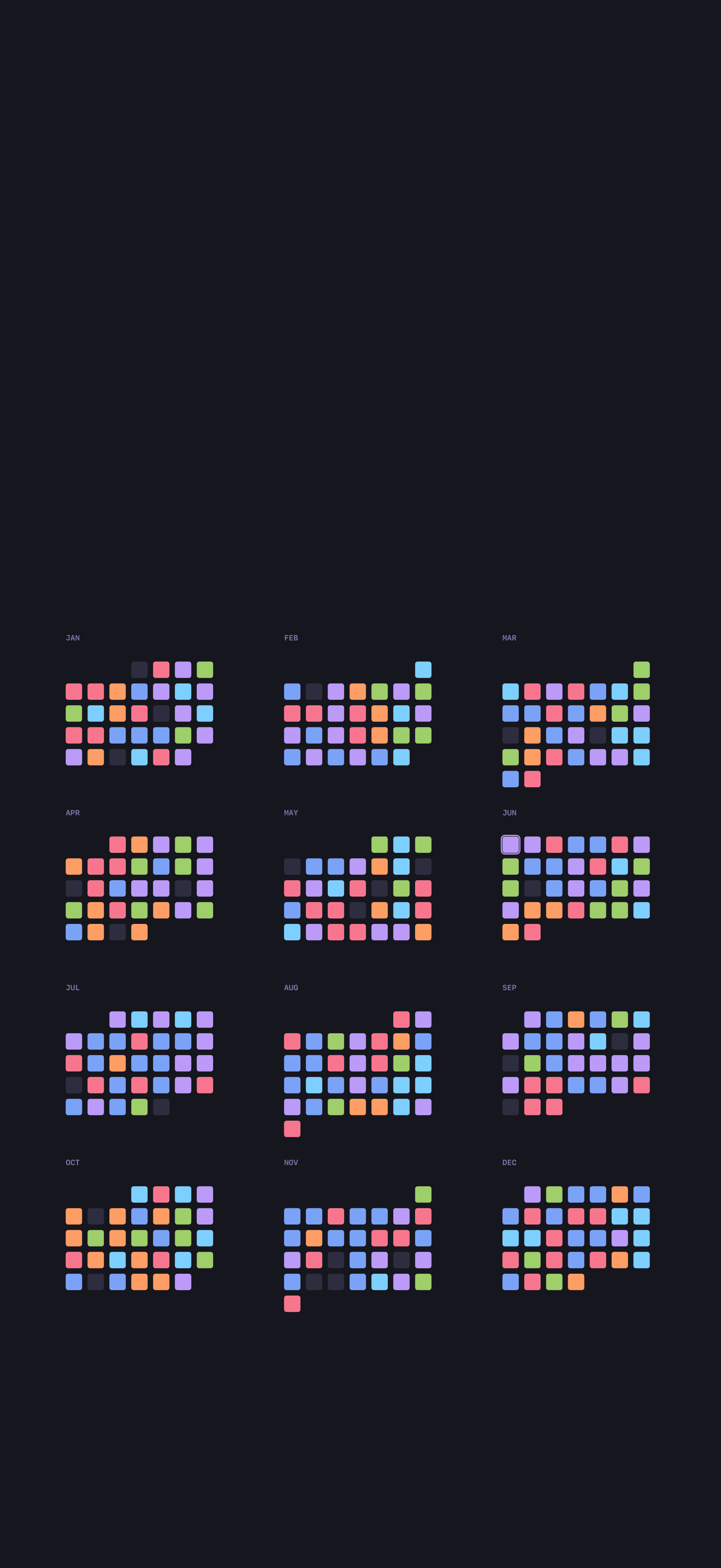 Tokyo wallpaper theme exported from Year Mood Calendar