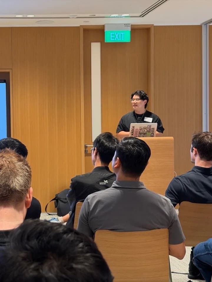 Brian presenting his agent-assisted iOS workflow to the iOS Dev Scout audience